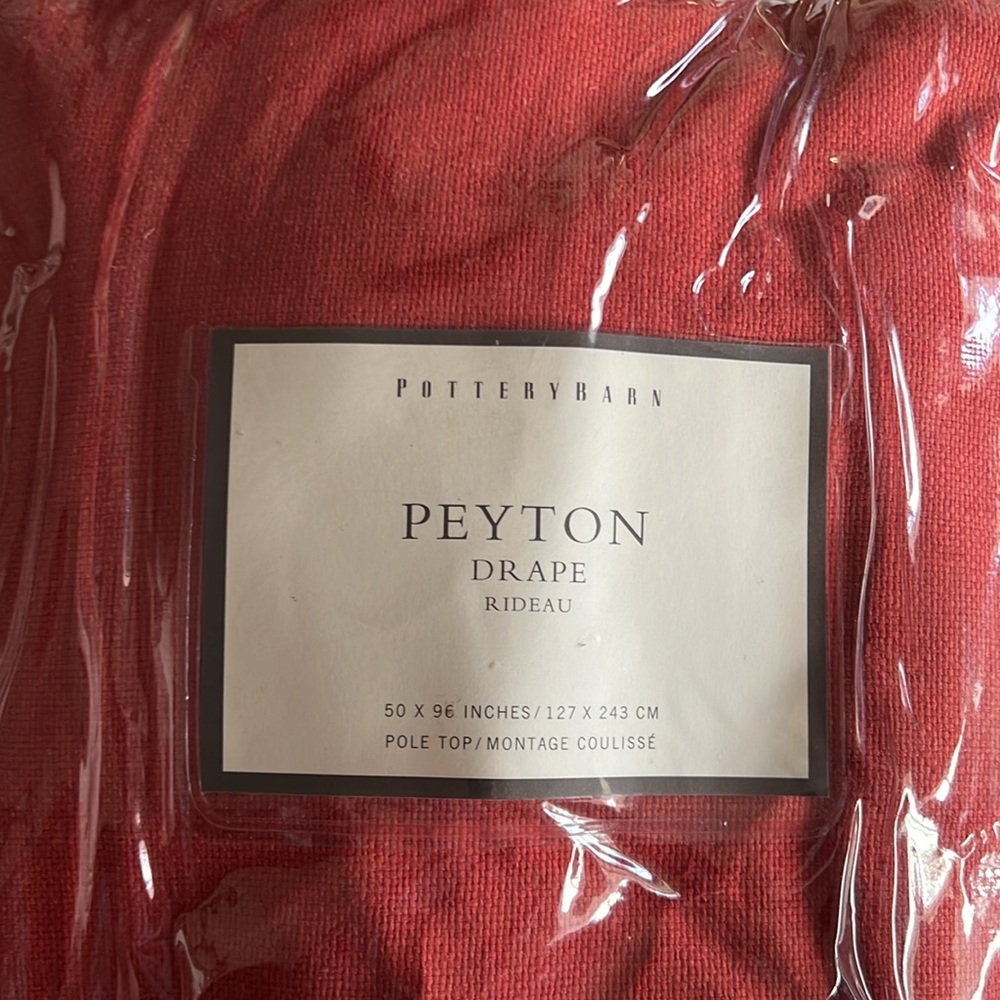 Pottery Barn Drape